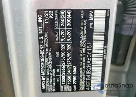 2022 Mercedes-Benz Gle 350 from USA, damaged, VIN 4JGFB4JB2NA606151